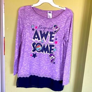 my little pony girls XL 14/16 top